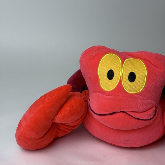 Disney Princess‎ Little Mermaid Sebastian Jumbo XL Plush Stuff Animal Crab Red - Picture 3 of 7